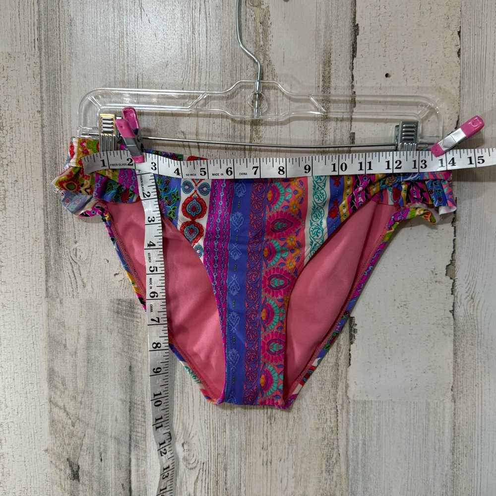 Colorful Patterned Bikini Bottom - Picture 2 of 6